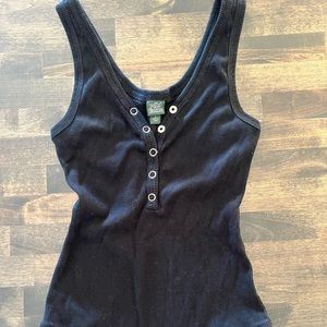 Wild fable button up body suit